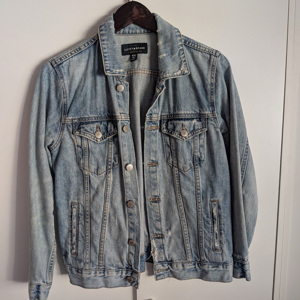 Lucky Brand Light Blue Jean Jacket